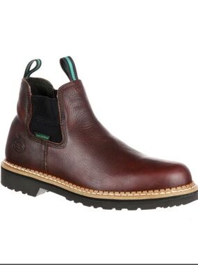 Georgia Giant Men’s Men's Romeo Steel Toe Chelsea Boot